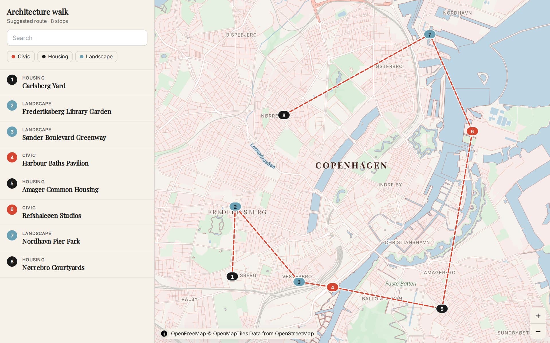 Studio Fettle: a Guide map designed by Mappio
